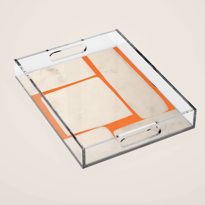 Soft Shapes in Balance III Acrylic Tray Gallery Image 1