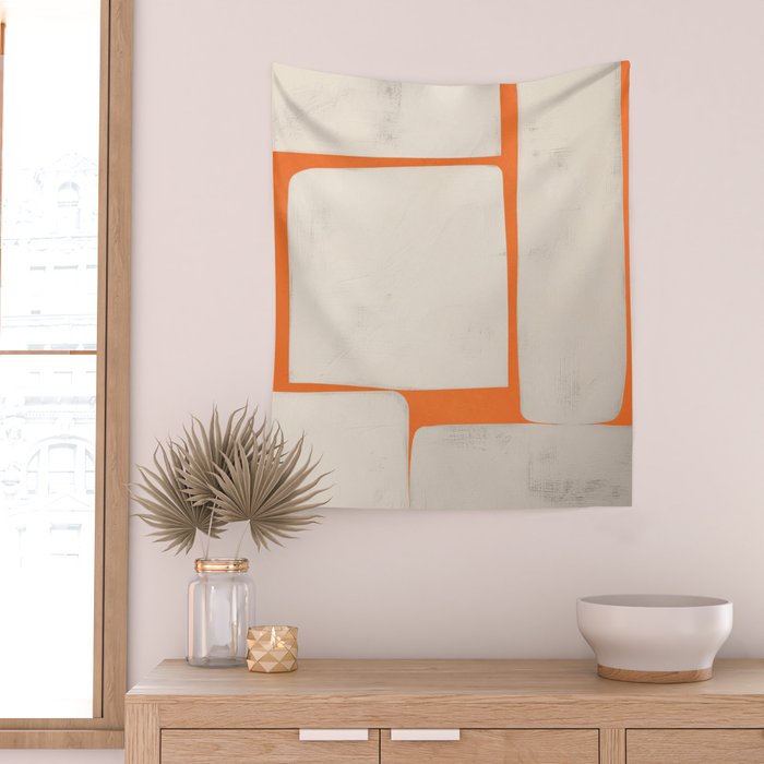Soft Shapes in Balance III Wall Tapestry Gallery Image 2