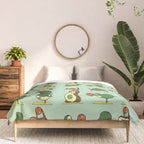 Avocado Yoga With The Seed Comforter Gallery Image 3
