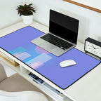 Abstract geometric pixel city 6 Desk Mat Gallery Image 2