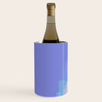 Abstract geometric pixel city 6 Wine Chiller Gallery Image 2