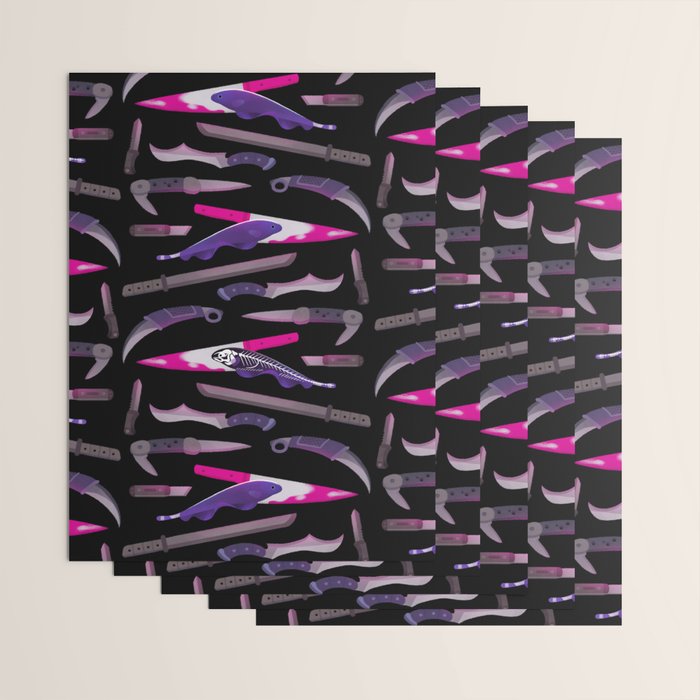 Ghost Knife fish Wrapping Paper Gallery Image 3