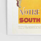 1926 Notre Dame By South Shore Line Advertising Poster Poster Gallery Image 3
