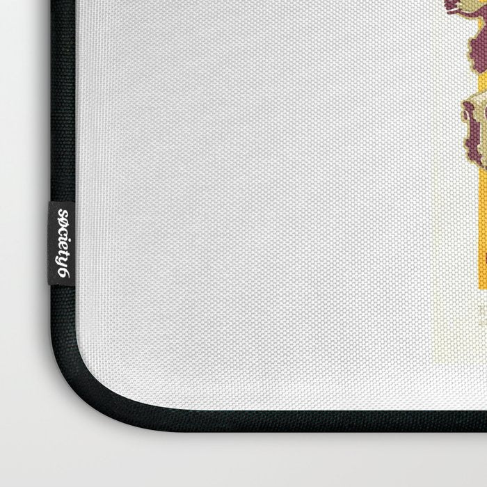 1926 Notre Dame By South Shore Line Advertising Poster Laptop Sleeve Gallery Image 3