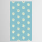 Retro Sun - Blue Sky Tablecloth Gallery Image 2
