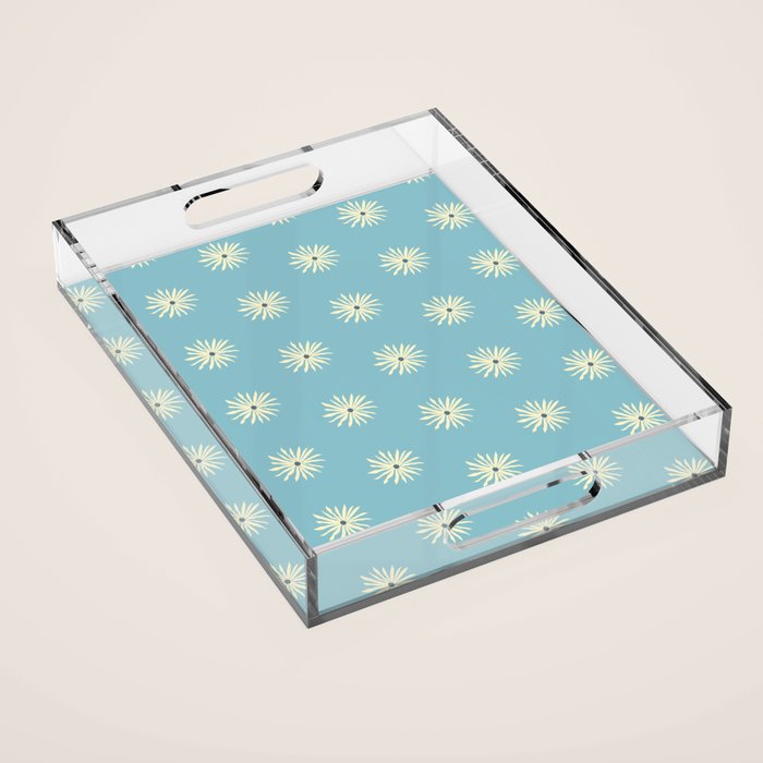 Retro Sun - Blue Sky Acrylic Tray Gallery Image 1
