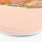 Taurus Doodle Letters Bath Mat Gallery Image 3