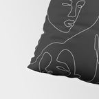 Face Lace Pillow Sham Gallery Image 4