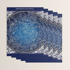 Vintage Celestial Constellations 17th Cenurty Star Map - Star Chart of the Constellations Wrapping Paper Gallery Image 3
