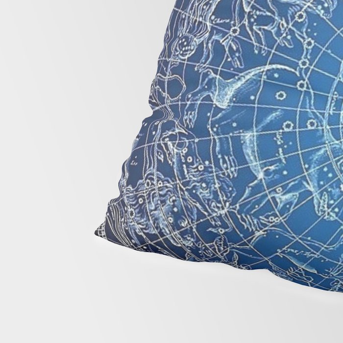 Vintage Celestial Constellations 17th Cenurty Star Map - Star Chart of the Constellations Pillow Sham Gallery Image 4