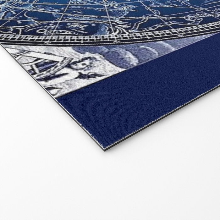 Vintage Celestial Constellations 17th Cenurty Star Map - Star Chart of the Constellations Welcome Mat Gallery Image 2