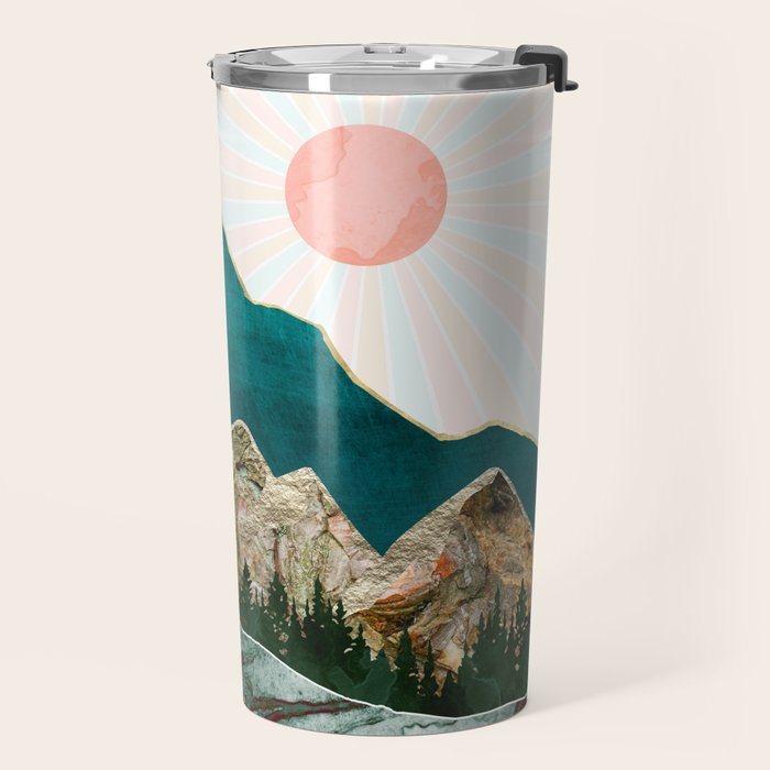 Retro Autumn Vista II Travel Mug Gallery Image 2