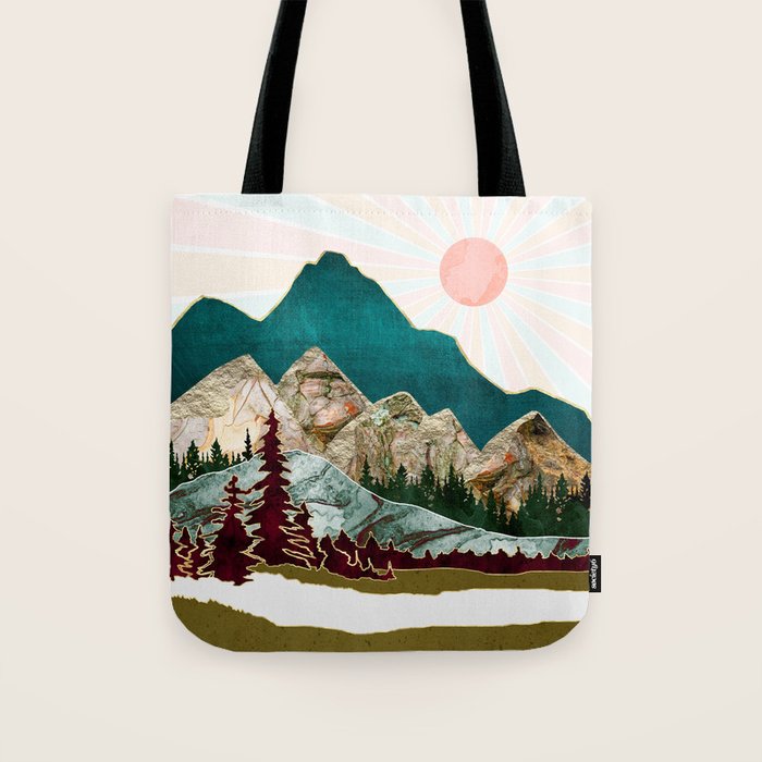 Retro Autumn Vista II Tote Bag Gallery Image 1