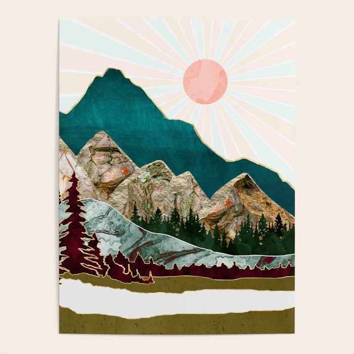 Retro Autumn Vista II Poster Gallery Image 1