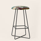 Retro Autumn Vista II Stool Gallery Image 1