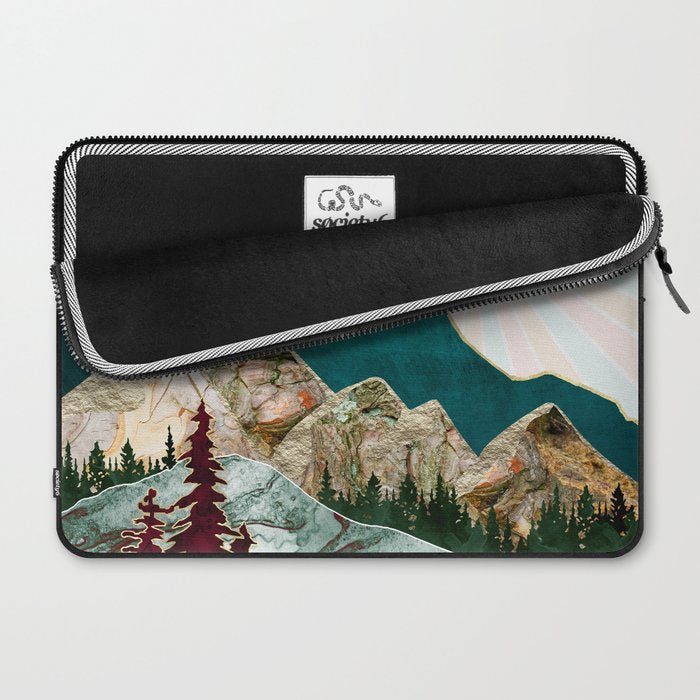 Retro Autumn Vista II Laptop Sleeve Gallery Image 2