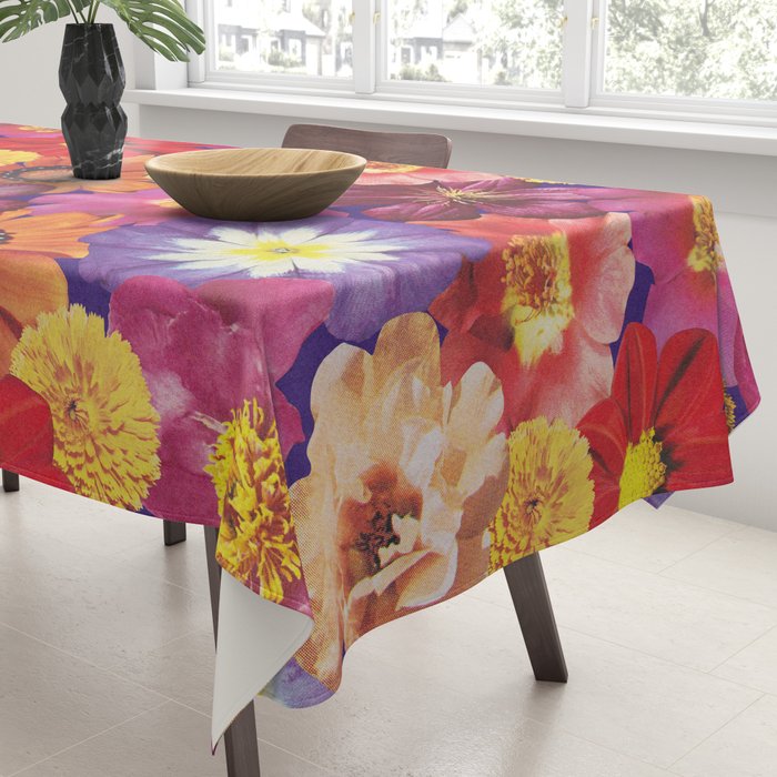 Flower Salad #2 Tablecloth Gallery Image 3