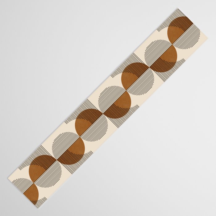 Abstraction_SUNSHINE_BALANCE_YINYANG_LINE_POP_ART_0630A Table Runner Gallery Image 3