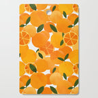 mediterranean oranges still life  Cutting Board Gallery Image 1
