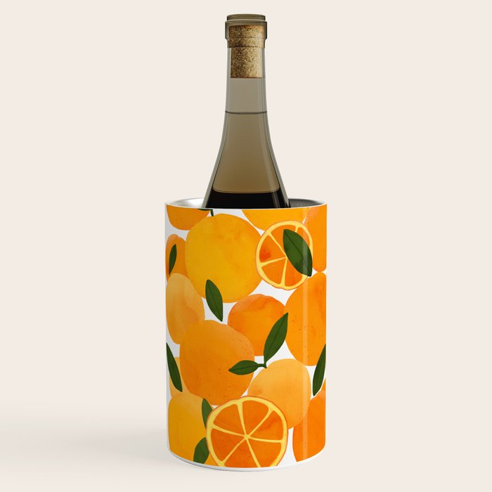 mediterranean oranges still life  Wine Chiller Gallery Image 2