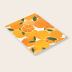 mediterranean oranges still life  Notebook Gallery Image 3