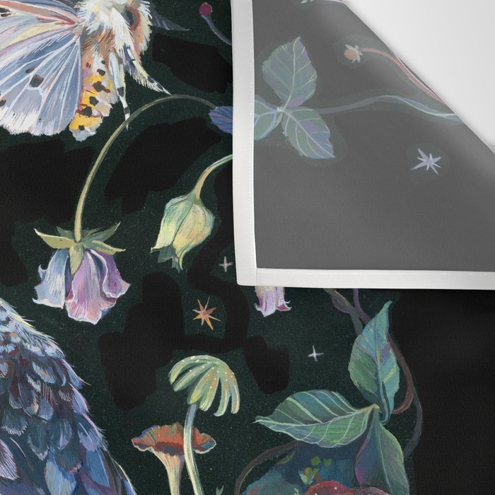 Moon Raven  Wall Tapestry Gallery Image 3