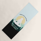 I'm Mostly Peace, Love And Light And A Little Go Fuck Yourself Funny Saying Yoga Mat Gallery Image 1
