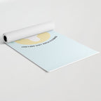 I'm Mostly Peace, Love And Light And A Little Go Fuck Yourself Funny Saying Yoga Mat Gallery Image 2