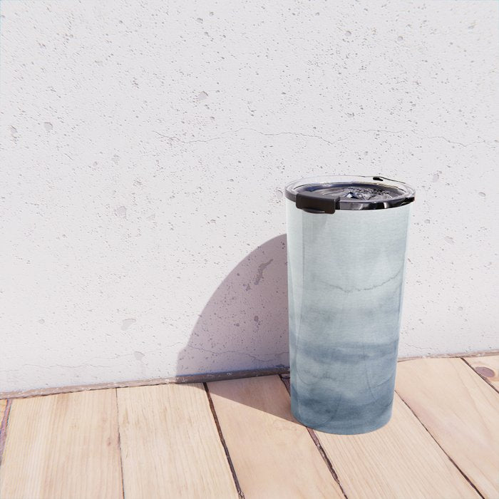 Indigo Abstract Painting | No.2 Travel Mug Gallery Image 4