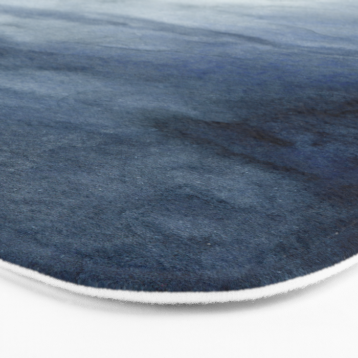 Indigo Abstract Painting | No.2 Bath Mat Gallery Image 3