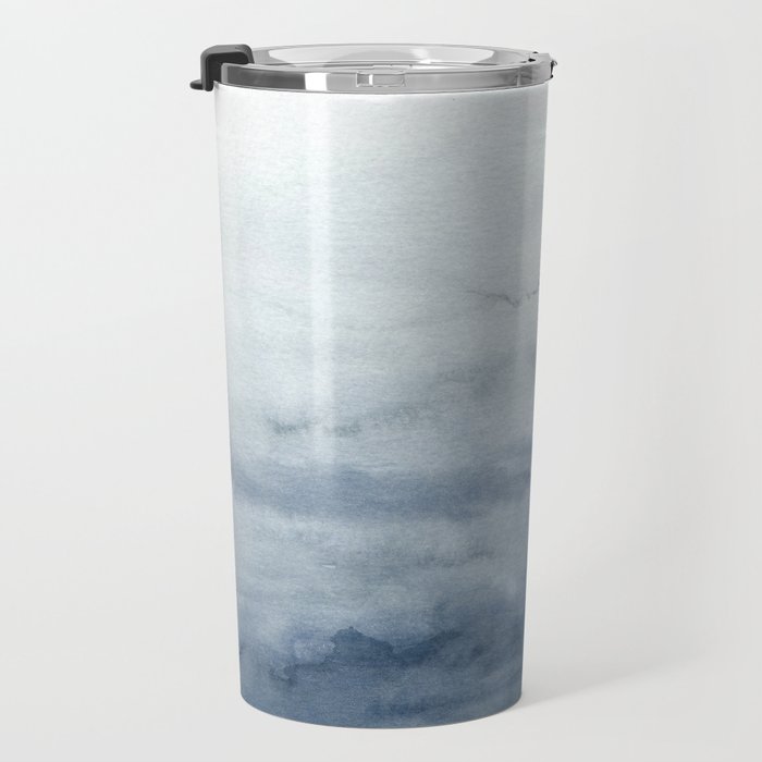 Indigo Abstract Painting | No.2 Travel Mug Gallery Image 3