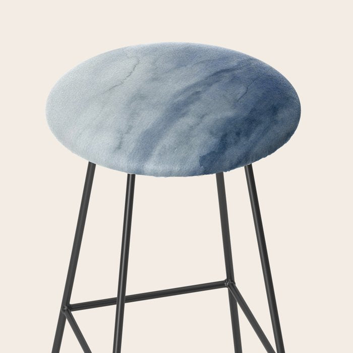 Indigo Abstract Painting | No.2 Stool Gallery Image 2