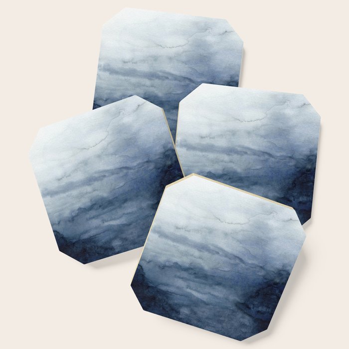 Indigo Abstract Painting | No.2 Coaster Gallery Image 1