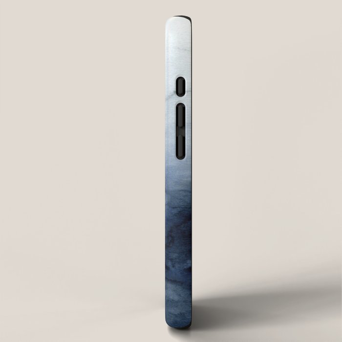 Indigo Abstract Painting | No.2 iPhone Case Gallery Image 2