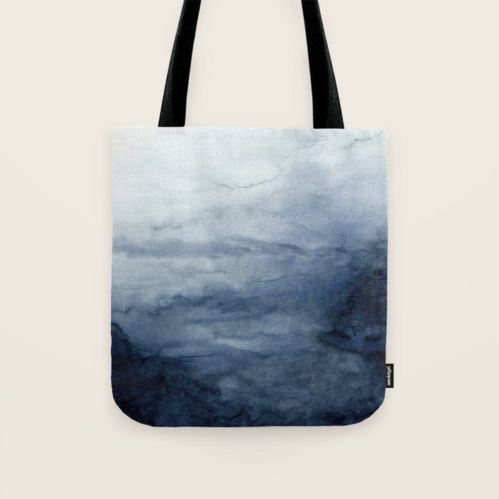Indigo Abstract Painting | No.2 Tote Bag Gallery Image 1