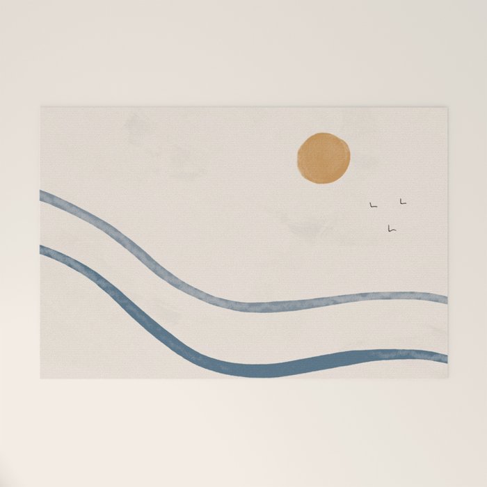 Highway to Sunrise Welcome Mat Gallery Image 1