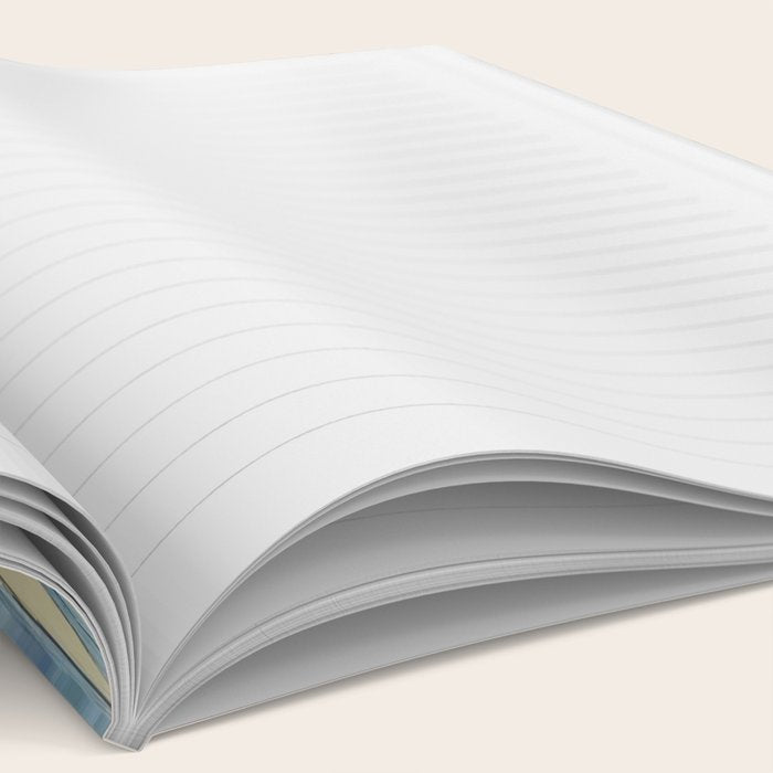 Minimal Lavender Floral Art Notebook Gallery Image 2