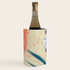 Minimal Lavender Floral Art Wine Chiller Gallery Image 2