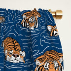 Tigers in the water Window Curtain Gallery Image 2