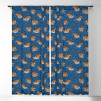 Tigers in the water Window Curtain Gallery Image 5