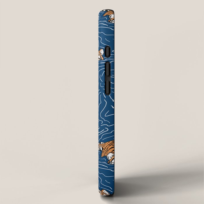 Tigers in the water iPhone Case Gallery Image 2