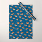 Tigers in the water Wrapping Paper Gallery Image 1