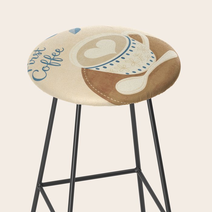But First Coffee III Stool Gallery Image 2