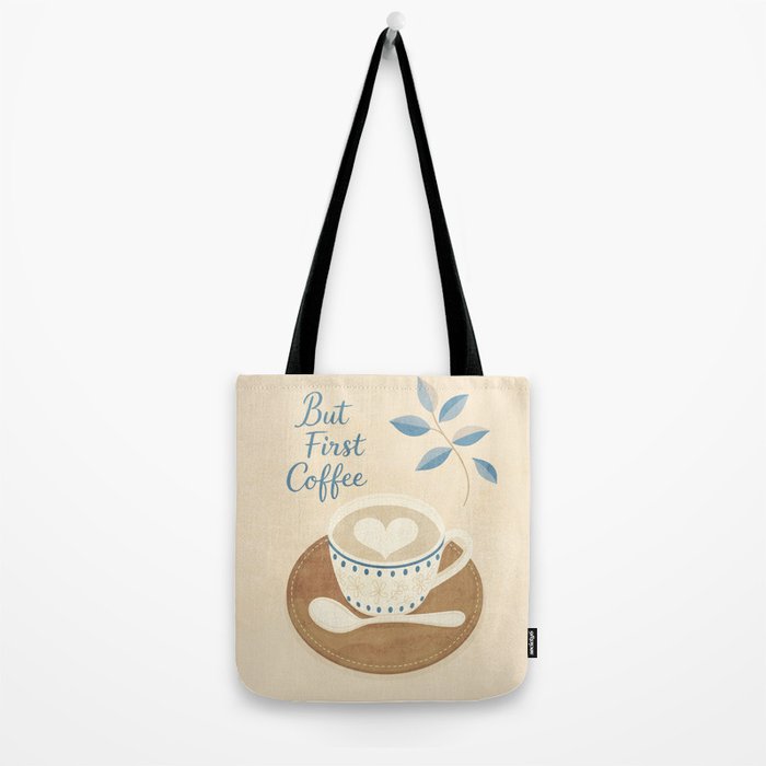 But First Coffee III Tote Bag Gallery Image 2