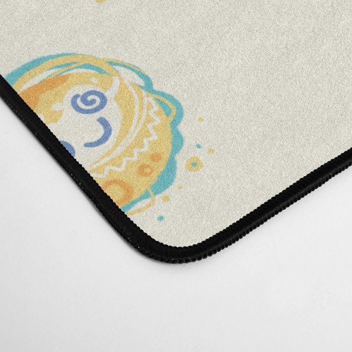 Pastel space pattern Desk Mat Gallery Image 4