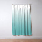 Light Teal Gradient Window Curtain Gallery Image 3