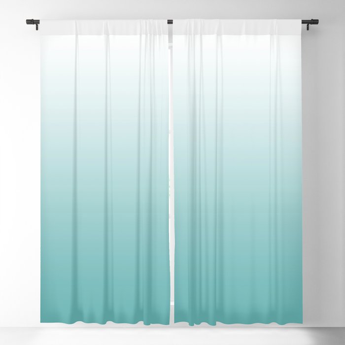 Light Teal Gradient Window Curtain Gallery Image 5