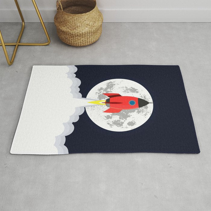 Rocket lift off Rug Gallery Image 1