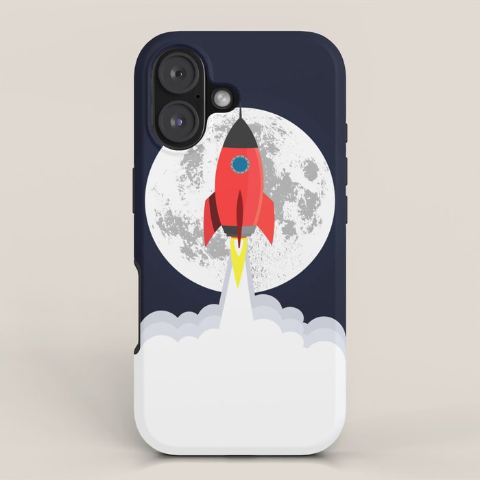 Rocket lift off iPhone Case