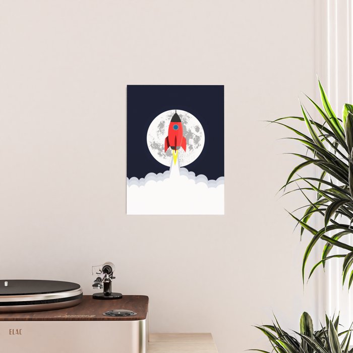 Rocket lift off Poster Gallery Image 2